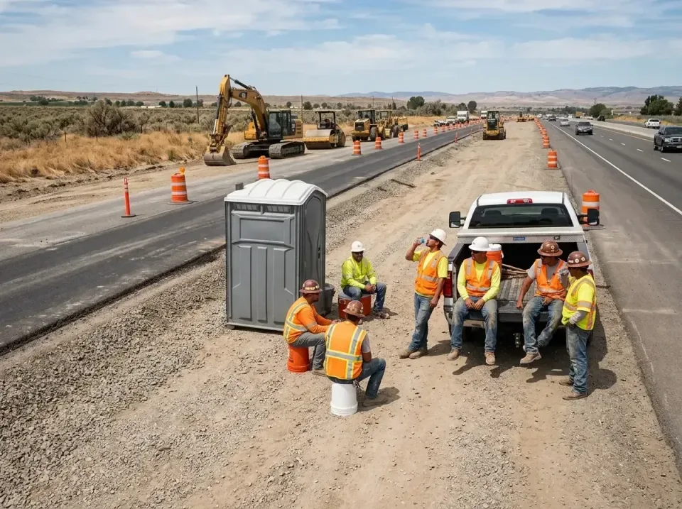 highway-road-construction-crew-007 — frequently asked questions, Porta Potty and Restroom Rentals in Alamo, CA